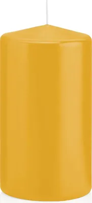 Produktbild von Stumpenkerzen Gelb Ø 38 x 60 mm, 24 Stück