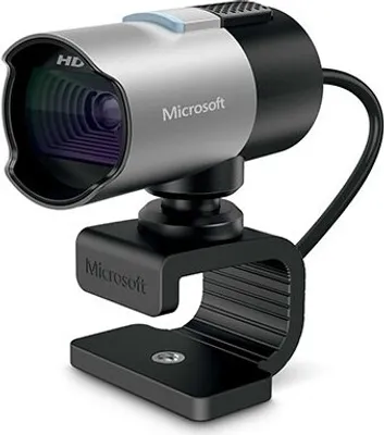 Produktbild von Microsoft LifeCam Studio Webcam 2 MP 1920 x 1080 Pixel USB 2.0 Schwarz, Silber