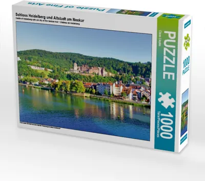 Produktbild von Calvendo Schloss Heidelberg und Altstadt am Neckar 1000 Teile Puzzle quer 640x480mm, Liepke Claus; 7456184
