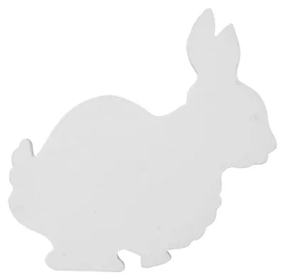Imagen del producto de EUROPALMS, figura de conejo, color blanco, 56 cm (83505010)