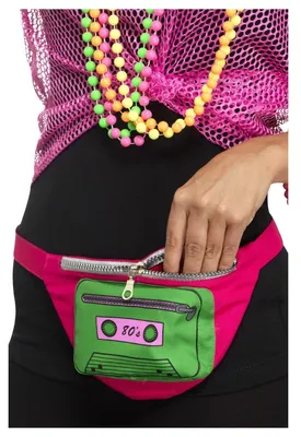 Immagine prodotto di Smiffys - Marsupio "Anni '80" SM1634 (taglia unica) (multicolore)