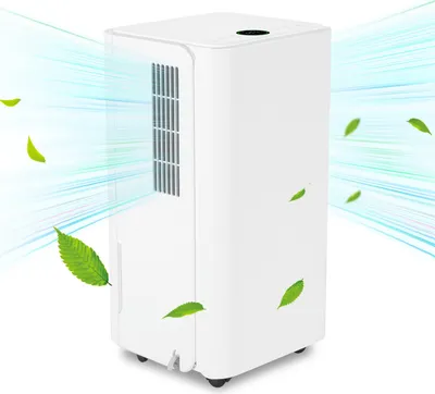 Zdjęcie produktu dla Osuszacz powietrza Yakimz - 16 l/dzień, pojemnik 2 l, do 25 m², elektryczny, suszenie prania, timer, tryb automatyczny - Wydajność osuszania pomieszczeń: 16 l/dzień