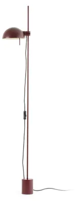 Zdjęcie produktu dla MATILDA Regulowana bordowa lampa podłogowa do salonu 20518-138