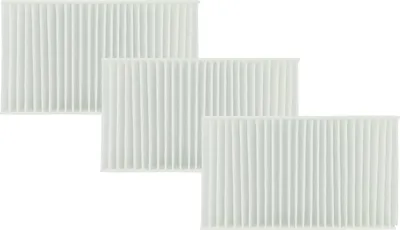 Produktbild von vhbw 3x Pollenfilter kompatibel mit Miele T 4804 C, T 4464 C, T 4465 C, T 4805 C Wäschetrockner