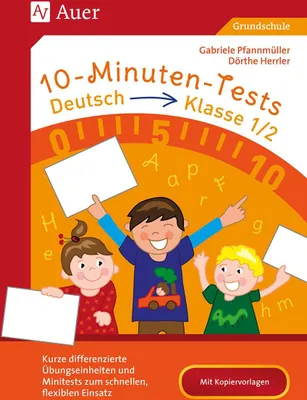Produktbild von 10-Minuten-Tests Deutsch - Klasse 1/2