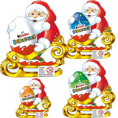 Produktbild von kinder Schokolade Weihnachtsmann mit Überraschung Classic 75g