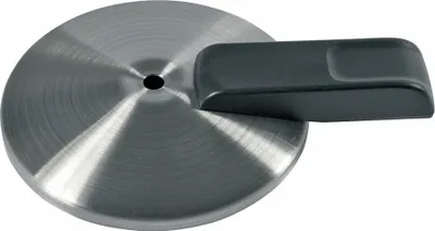 Produktbild von easyPART passend für MS623645 KRUPS Glaskannendeckel Kaffeedeckel Kaffekannendeckel silber schwarz Metall Kunststoff MS-623645 Filterkaffeemaschine Kaffeebrühautomat