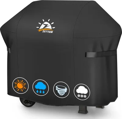 Zdjęcie produktu dla Zettum Pokrowiec na grilla 132 cm do serii Weber Spirit 300 Wodoodporny i odporny na promieniowanie UV