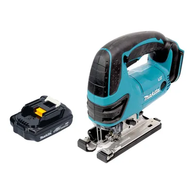 Obrázok produktu pre Akumulátorová priamočiara píla Makita DJV 180 Y1X 18 V 135 mm + 1x akumulátor 1,5 Ah - bez nabíjačky