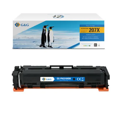Immagine prodotto di G&G kompatybilny toner z HP W2210X, NT-PH2210XBK, HP 207X, nero, 3150s, alta capacità