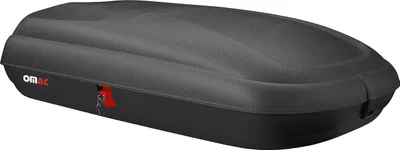 Produktbild von OMAC Dachbox Dachkoffer Gepäckbox 320 Liter Carbonlook Abschließbar Autobox