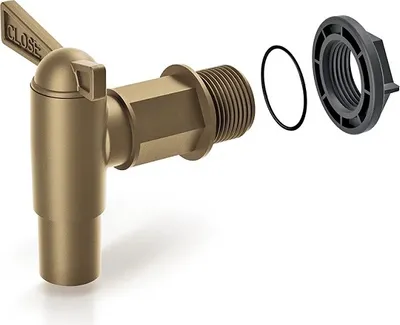Image de Accessoires Prosperplast robinet pour tonneau d'eau de pluie CANTAP 2 or
