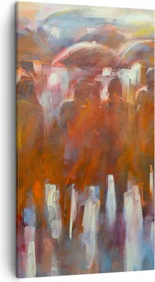 Produktbild von Bild auf Leinwand - Leinwandbild - Einteilig - Regenschirme Menschen Handwerk - 45x80cm - Wand Bild - Wanddeko - Wandbilder - Leinwanddruck - Bilder - Wanddekoration - Leinwand bilder - PA45x80-4260