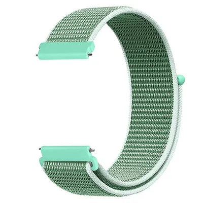 Produktbild von FFO2World 22-mm-Nylon-Klettarmband für Smartwatches – Kompatibel mit Samsung, Polar, Garmin, Huawei GT 6 (46 mm) – Farbe 7