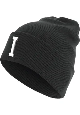 Produktbild von MSTRDS Beanie Letter Cuff Knit Beanie Black