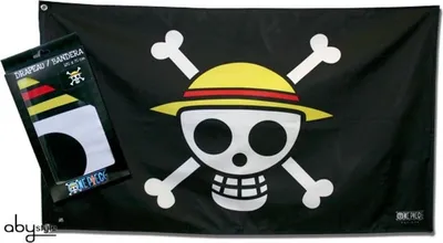 Obrázek produktu pro One Piece Piratenflagge / Fahne / Jolly Roger: Skull Ruffy (70 x 120 cm)