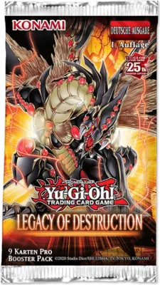 Produktbild von Yugioh Legacy Of Destruction Booster Deutsch 1. Auflage