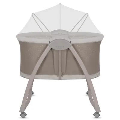 Obrázek produktu pro Elektrická dětská kolébka Lionelo Gaya s funkcí houpání, vibrací, dálkovým ovládáním a matrací, vhodná pro děti do 9 kg