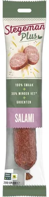 Immagine prodotto di Stegeman Plus Salami 200g – Salame piccante, ideale come snack o panino