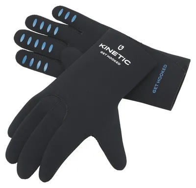 Produktbild von Kinetic Neoskin Waterproof Glove Black - Angelhandschuhe, Größe:L
