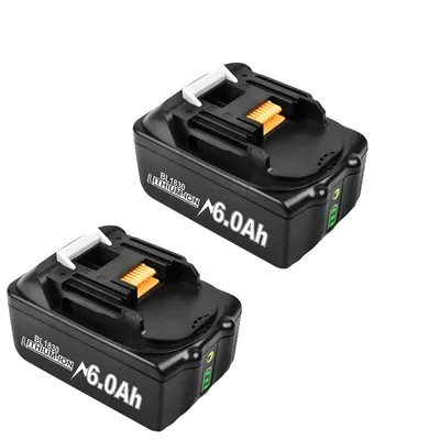 Obrázek produktu pro Akumulátor Makita 18V, kapacita 60 Ah, lithium-iontová technologie, 2 baterie