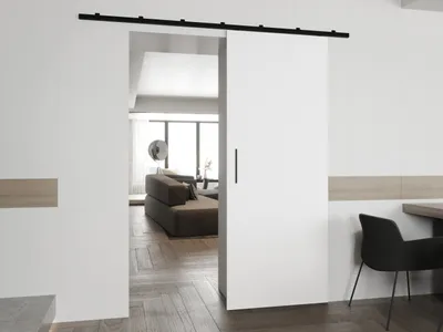 Obrázek produktu pro Interiérové posuvné dveře CONROE 1 - 70 cm, bílé