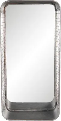 Immagine prodotto di Specchio Clayre & Eef 28x57 cm Ferro grigio