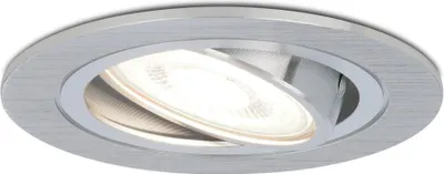 Produktbild von hoftronic LED Einbaustrahler 4W 345lm 6500K Dimmbar Schwenkbar Edelstahl