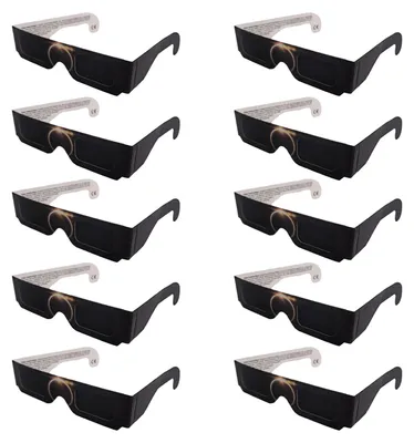 Produktbild von Professionelle Sonnenbrille, Sonnenfinsternisbrille, UV- und IR-Filter, Sonnenbrille für Erwachsene, sicherer Schutz bei direkter Sonneneinstrahlung