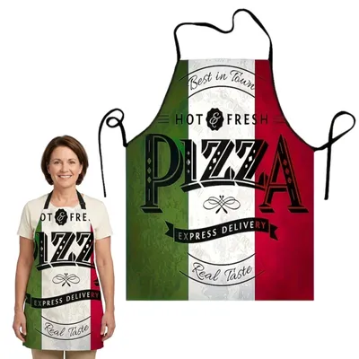 Pizzaschort 60x80 cm wasserabweisend Polyester Küchenschürze