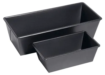 Produktbild von Antihaft-Pastetenform, glatt, aus Stahl, PTFE, 0,5-1,5 Liter wählbar : 15 cm Variante: 15 cm
