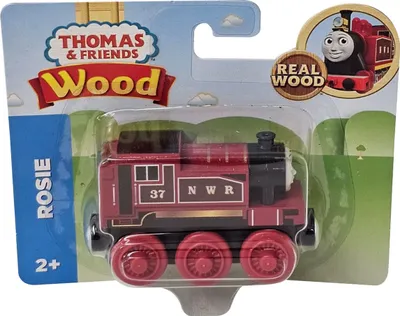 Produktbild von Thomas & Friends GGG34 Detské vláčiky a koľaje, lokomotíva Rosie, drevené hračky, drevené vláčiky