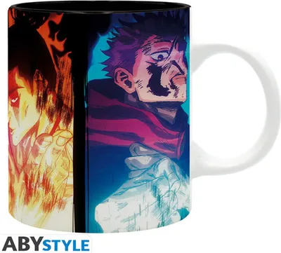 Image de Coupe Jujutsu Kaisen 320 ml Yuji & Aoi Vs Mahito