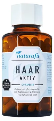 Produktbild von naturafit Haar Aktiv Kapseln, 120 St. Kapseln