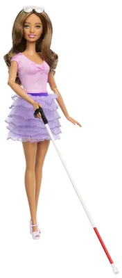 Produktbild von Barbie Fashionistas Blinde Barbie-Puppe