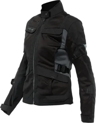 Produktbild von Dainese Desert Tex Damen Motorrad Textiljacke, schwarz/grau, 48