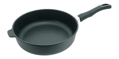 Zdjęcie produktu dla Gastrolux Biotan-Plus Induktion abnehmbarer Griff Guss Hochrand Bratpfanne mit Stiel, D=26cm, H=7cm 17226B