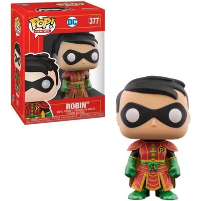 Immagine prodotto di Eroi DC - Robin 377 - Funko Pop! - Figura in vinile