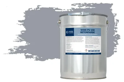 Produktbild von Wixx Polyurethan150 Betonfarbe - RAL 7040 | Fenstergrau - 10L
