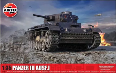 Obrázek produktu pro Airfix A1378 Panzer III Ausf. J - model tanku 1:35 v