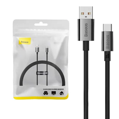 Produktbild von Kabel USB auf USB-C Baseus Superior100W 1m (schwarz)
