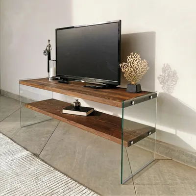 Immagine prodotto di Skye Decor, TV103, mobile TV, noce, legno, 120 x 45 x 35 cm