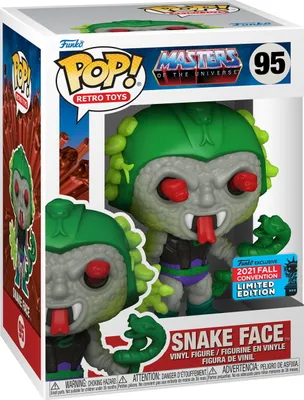 Produktbild von Masters of the Universe - Snake Face 95 2021 Fall Convention Limited Edition - Funko Pop! - Vinyl Figur