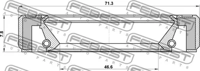 Obrázok produktu pre Febest 95Gby-48710808R
