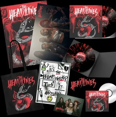 Obrázek produktu pro The Headlines: Homewrecker (Special Edition) (Black w/ Red Splatter Vinyl + Xtras)