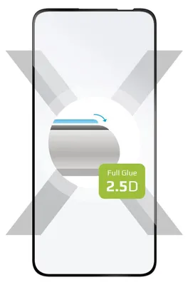 Image de Fixe verre trempé verre de téléphone portable verre de protection pour Galaxy A54 5G cadre noir