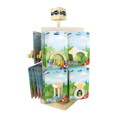 Produktbild von Legler small foot-Display Lotta, Lex und Ludwig