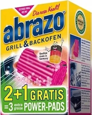 Obrázok produktu pre Abrazo, hubky na čistenie grilu, 2+1 zdarma
