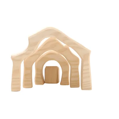 Produktbild von Ostheimer-Krippenstall mini 4-tlg