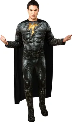 Produktbild von Black Adam - "DLX" Kostüm - Herren BN5214 (M) (Schwarz)